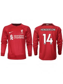 Liverpool Jordan Henderson #14 Heimtrikot 2022-23 Langarm